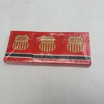 Vintage Union Pacific Railroad Matches NOS Sealed Pack of 6 Front Strike - $9.89