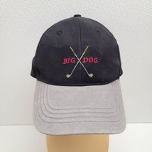 Big Dogs Big Dog Golf Clubs Black Hat Cap Adjustable Strapback One Size - £19.64 GBP