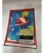 New HALLMARK Christmas Cards &amp; Envelopes SANTA CLAUS  Sealed Boxed Set o... - $352.60 MXN