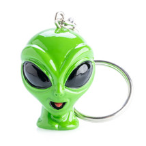 Space Budz Green Alien Keychain - £12.14 GBP