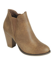 Forever Link Camila -17 Ankle Boots Tan Size US 8 - £22.43 GBP