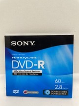 SONY DMR60DSR1H DVD-R Mini 60m 2.8GB Double Sided New - $8.86