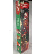 Mr Christmas Stepping Santa Ladder Climbing Animated Musical Lights Work... - $109.84 CAD
