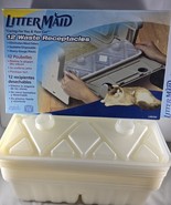 Littermaid 8 Waste Receptacles Plastic Container Replacements LMR200 - $16.81