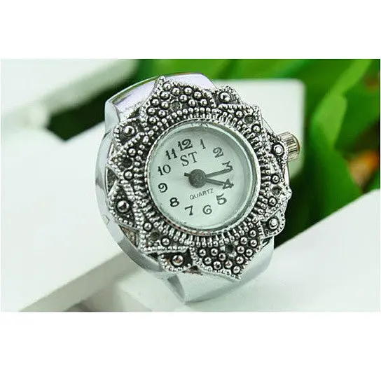 Shop the Intricate Design of the Victoria Ring Watch - $21.97