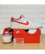 Authenticity Guarantee 
Nike Dunk Low Athletic Dept Mens Size 11.5 Sail ... - £144.21 GBP