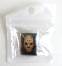 New Friday The 13th Jason Voorhees Mask Enamel Horror Movie Hat Pin - £5.01 GBP