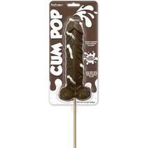 Lollipop Dark Chocolate Penis Cum Pop Candy Adult Novelty Gag Gift - £15.50 GBP