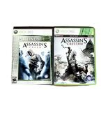 Assassins Creed 1 &amp; Assassins Creed 3 Video Game | Xbox 360 Complete W/ ... - €7,57 EUR