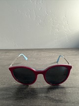 Prada Sunglasses SPR17S VH4-3C2 3N TEAL Silver BURGUNDY FRAMES ONLY 53-2... - $1,029.96 MXN