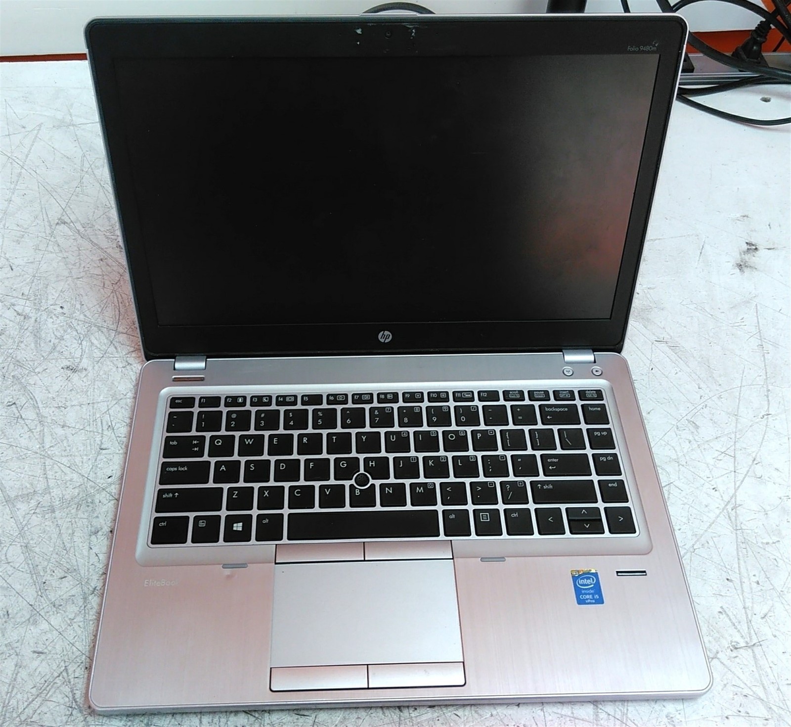 Light Spots HP Elitebook folio 9480m Laptop Core i5-4310U 2GHz 4GB 0HD A... - $68.76