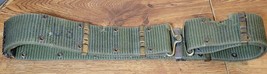 Original Vietnam War M1956 Pistol Web Belt US Army Marine Military - Shows Wear. - £17.93 GBP