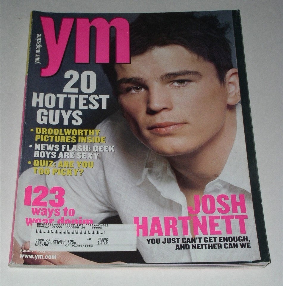 Josh Hartnett Your Magazine Vintage 2002 20 Hottest Guys - $34.99
