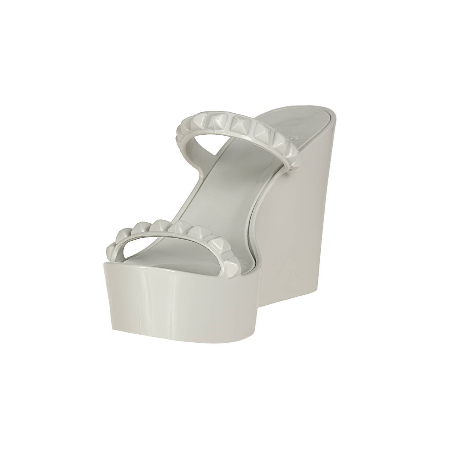 Carmen Sol tonino wedge in Light grey
