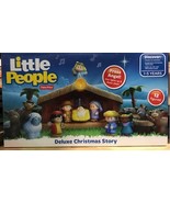 Fisher-Price Little People Deluxe Christmas Story Nativity Scene Holy Fa... - $1,023.11 MXN