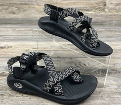 Chaco Classic Sandals Black White Hiking Trek Water Shoes Women&#39;s Size 7 - $24.75