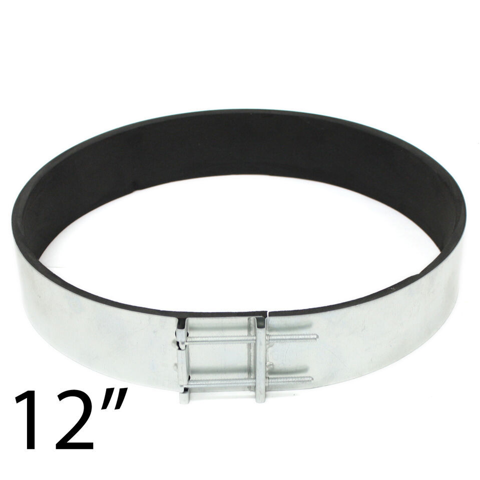 12&quot; Noise Reduction Clamp - Vibration Reducer for Fan Silencers Carbon F... - $23.36