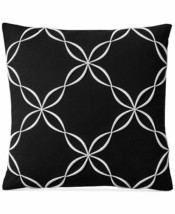 Charter Club Damask Designs Outline Embroidered 18 Square Decorative Pillow - $41.57