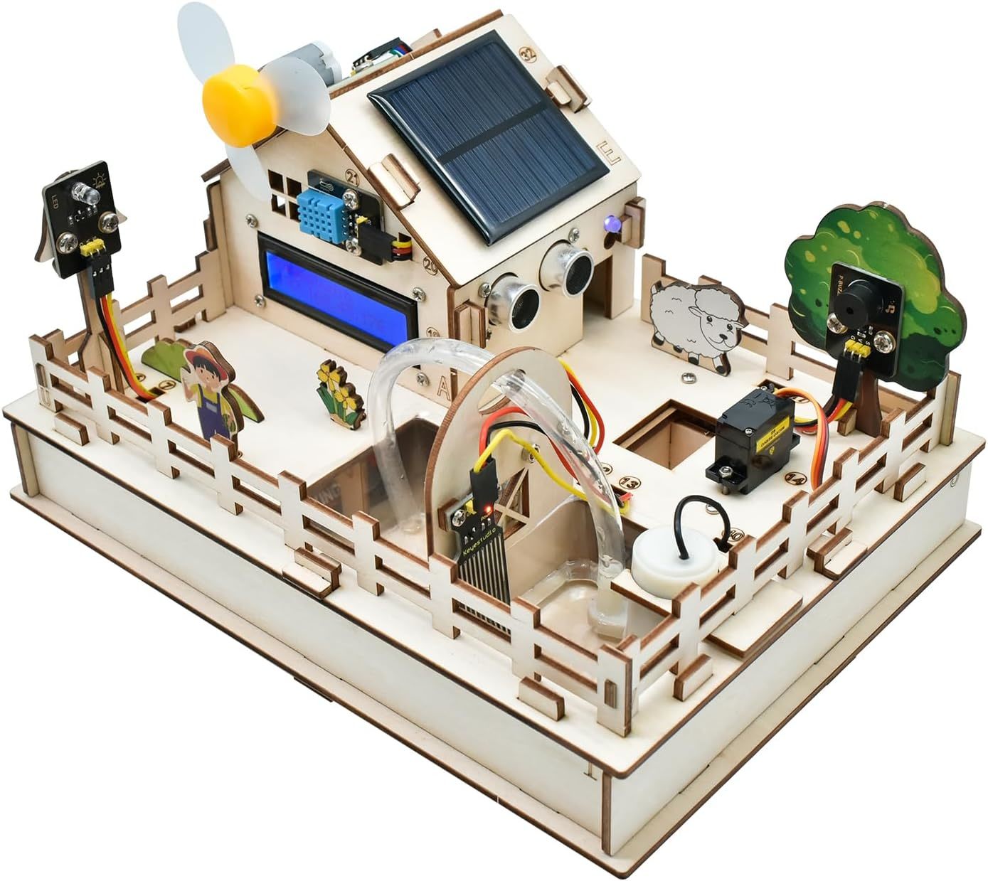 Keyestudio Iot Control Smart Farm Starter Kit For Arduino Esp32,Electronics - $67.99