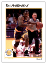 1991 Hoops McDonald&#39;s Tim
  Hardaway   Golden State Warriors
  Basketball Card G - £1.49 GBP