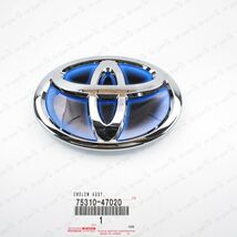 NEW GENUINE TOYOTA 10-15 PRIUS 12-17 PRIUS V REAR LOGO BADGE EMBLEM 75310-47020 - $36.46