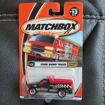 Matchbox 2000 Highway Heroes #13 of 75 Ford Dump Truck Black Highway Service New - $14.24