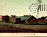 Vtg Postcard 1908 Arcade NY New York - Plant of Powdered Milk Co Merrell... - $37.57