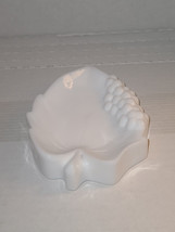 IG Milk Glass Grapes Leaf Trinket/Soap Dish - $9.49