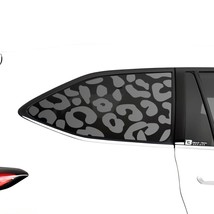 Fits Toyota Highlander 2020 - 2023 Window Leopard Cheetah Print Decal Sticker - $49.99