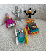 Vintage 5 80s Looney Tiny Tunes Figures Cars Bugs Bunny Daffy Duck - $18.00