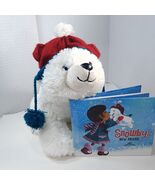 Hallmark Snowby&#39;s new friend book &amp; polar bear plush shivering Northpole... - $48.00
