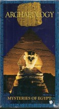 Biblical Archaelogy Archaeology Mysteries of Egypt VHS Tape Pyramids Egyptology - £7.73 GBP