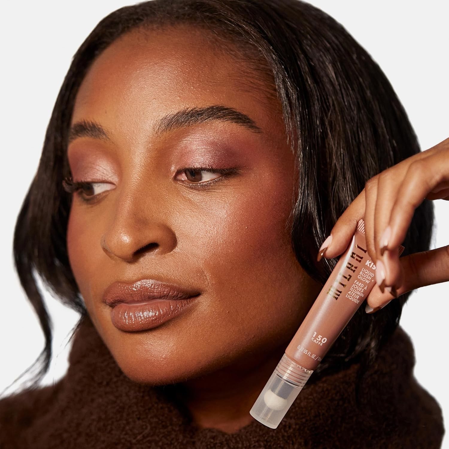 Milani Cheek Kiss Liquid Creamy 2-in-1 Blush + Glow, for Cheeks Makeup 150 Caffe Item image 4