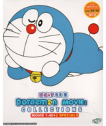 Anime DVD Doraemon And Nobita Movie Collections Part 1-40 + 2 Specials E... - £36.65 GBP