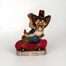 Bill Vernon ROAD RAGE Bad Rude Driver Sculpture Figurine “NASCAR” 1992 #43 - £11.34 GBP