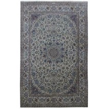 Vintage 13x21 Hand-knotted Signed Wool&amp;Silk 6La Rug B-82267 - £15,529.79 GBP