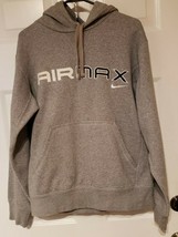 Nike Air Max Fleece Sportswear Pullover Hoodie Mens Sz M Embroidered Spell Out - £21.70 GBP