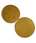 Vtg Rubbermaid Lazy Susan Turntable Lot of 2 Harvest Gold 10.5&quot; 2709 9.2... - $299.89 MXN