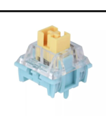 Sea Salt Silent Mechanical Keyboard Switches Set, 5-Pin Switch, Pre-Lube... - $336.42 MXN