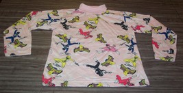 Vintage Kids Children&#39;s Mighty Morphin Power Rangers Pink T-shirt Size 10-12 - £13.05 GBP