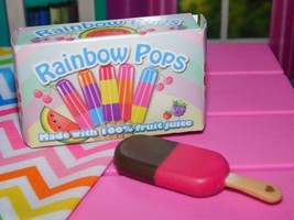 Our Generation Rainbow Pops Popsycle Ice Cream Snacks fits American Girl Doll - £7.09 GBP