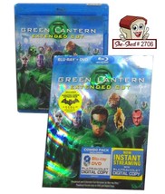 GREEN LANTERN - Extended Cut, BlueRay DVD Set with cover sleeve used  M-2706-SS - £3.87 GBP