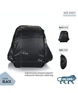 Polyester Water-Resistant Motorcycle Saddle Bag, Universal Side Bag/Sadd... - £21.75 GBP