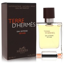 Terre D&#39;hermes Eau Intense Vetiver by Hermes Eau De Parfum Spray 1.7 oz for Men - £71.11 GBP