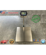 1,200 lb x 0.1 lb Digital Floor 24&quot;x24&quot; Bench Scale Platform 600 kg x .0... - $808.21 CAD