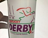 Vintage Kentucky Derby Churchill Downs Horse Races Glass 1992 5” 026-06 - $7.43