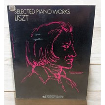 Franz Liszt Selected Piano Works Songbook Vintage Sheet Music 70s Compilation - $19.87