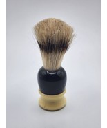 Made Rite 12 Vintage Shave Brush Black Beige - $19.96