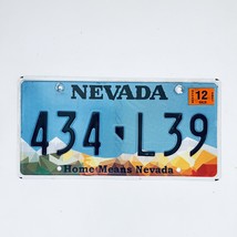 2021 United States Nevada Home Means Nevada Passenger License Plate 434 L39 - £14.54 GBP