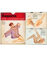 1956 Esquire Complete Calendar ~ George Petty Pin-Up Girl Art / Petty Girls - $297.00